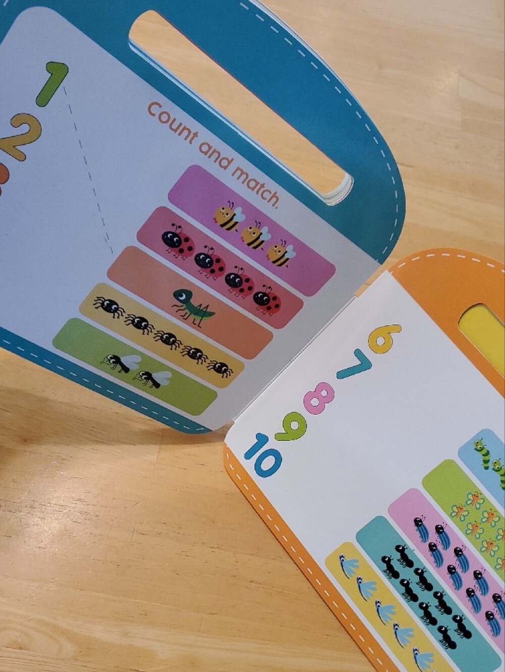 Write & Wipe Number Learning Board - Multi-Color - Picture 5 of 6